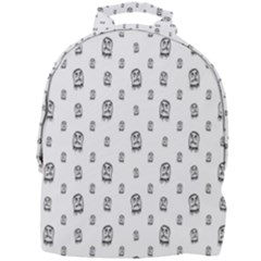 Sketchy Monster Pencil Drawing Motif Pattern Mini Full Print Backpack by dflcprintsclothing