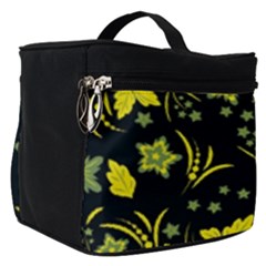 Folk Flowers Art Pattern Floral  Surface Design  Seamless Pattern Make Up Travel Bag (small) by Eskimos