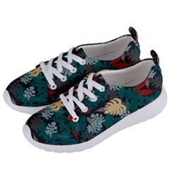 Tropical Autumn Leaves Women s Lightweight Sports Shoes by tmsartbazaar