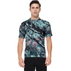 Shallow Water Men s Short Sleeve Rash Guard by MRNStudios