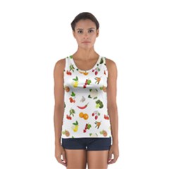 Fruits, Vegetables And Berries Sport Tank Top  by SychEva