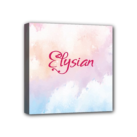 Elysian Mini Canvas 4  X 4  (stretched) by designsbymallika