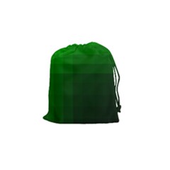 Zappwaits-green Drawstring Pouch (small)