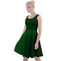 Zappwaits-green Knee Length Skater Dress View1