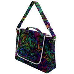 Brain Melt Box Up Messenger Bag by MRNStudios