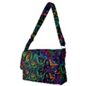 Brain Melt Full Print Messenger Bag (M) View1