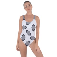 Black White Minimal Art Bring Sexy Back Swimsuit by designsbymallika