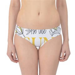 Be The Sunshine Hipster Bikini Bottoms by designsbymallika