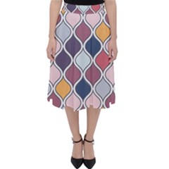 Ethnic Print Multicolor Classic Midi Skirt by designsbymallika
