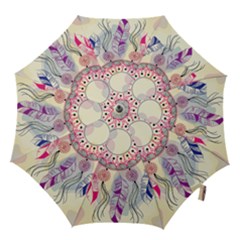 Boho Dreamcatcher Love Hook Handle Umbrellas (medium) by designsbymallika