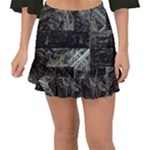 Brakkett Fishtail Mini Chiffon Skirt