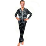 Brakkett Kid s Satin Long Sleeve Pajamas Set