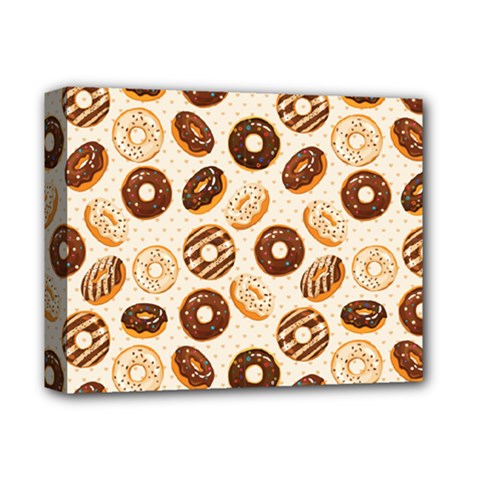 Chocolate Donut Love Deluxe Canvas 14  X 11  (stretched) by designsbymallika