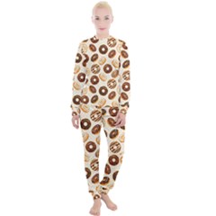 Chocolate Donut Love Women s Lounge Set by designsbymallika