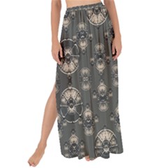 Modern Geometric Ornate Pattern Design Maxi Chiffon Tie-up Sarong by dflcprintsclothing