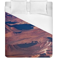 Atacama Desert Aerial View Duvet Cover (california King Size) by dflcprintsclothing