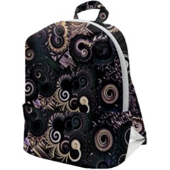 Whirligig Zip Up Backpack by MRNStudios