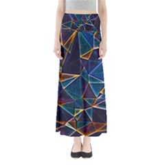 Broken Bubbles Full Length Maxi Skirt by MRNStudios