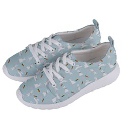 Funny And Funny Hares  And Rabbits In The Meadow Women s Lightweight Sports Shoes by SychEva