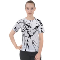 Paul Alien Women s Sport Raglan Tee