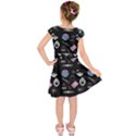 Witch Goth Pastel Pattern Kids  Short Sleeve Dress View2