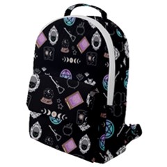 Witch Goth Pastel Pattern Flap Pocket Backpack (small) by InPlainSightStyle