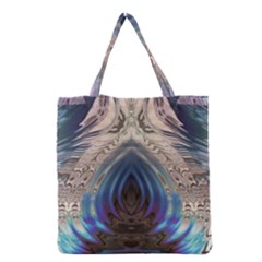 Desert Bloom Grocery Tote Bag by MRNStudios