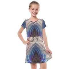 Desert Bloom Kids  Cross Web Dress by MRNStudios