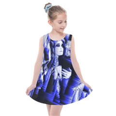 Glacial Speeds Kids  Summer Dress by MRNStudios