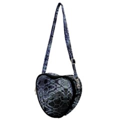 Circuits Heart Shoulder Bag by MRNStudios