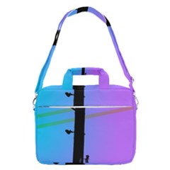 Vaporwave Wires And Transformer Macbook Pro Shoulder Laptop Bag 