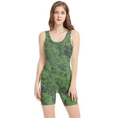 Leafy Forest Landscape Photo Women s Wrestling Singlet by dflcprintsclothing