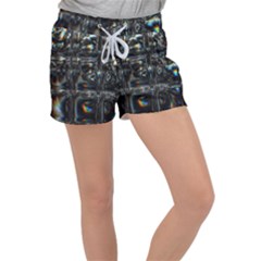 Power Up Velour Lounge Shorts by MRNStudios