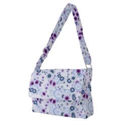 Flower Bomb 4 Full Print Messenger Bag (m) by PatternFactory