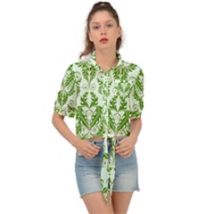 Great Vintage Pattern E Tie Front Shirt  by PatternFactory