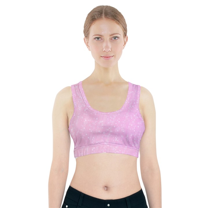 Jubilee Pink Sports Bra With Pocket