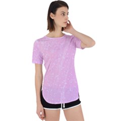 Jubilee Pink Perpetual Short Sleeve T-shirt by PatternFactory