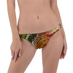 Fraction Space 3 Ring Detail Bikini Bottom by PatternFactory