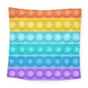 Pop It Pattern Square Tapestry (Large) View1