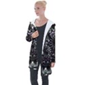 Moody Mandala Longline Hooded Cardigan View1