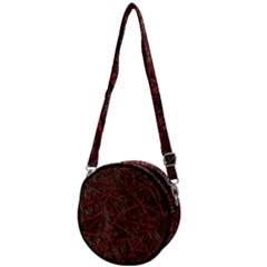 Henna And Geometry Crossbody Circle Bag by MRNStudios