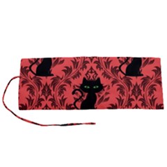 Cat Pattern Roll Up Canvas Pencil Holder (s) by InPlainSightStyle