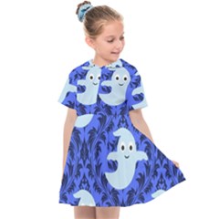 Ghost Pattern Kids  Sailor Dress by InPlainSightStyle