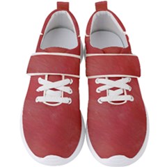Red Velvet Men s Velcro Strap Shoes by kiernankallan