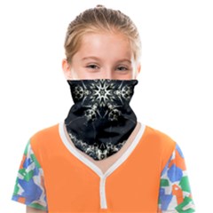 Bnw Mandala Face Covering Bandana (kids) by MRNStudios