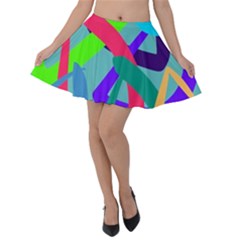 Colors Velvet Skater Skirt by kiernankallan
