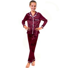 4486f66e-bfab-474a-accc-b3100c9fd718 Kid s Satin Long Sleeve Pajamas Set by SychEva
