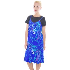  Blue Blue Sea Camis Fishtail Dress