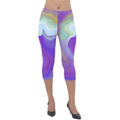 Good Vibrations Lightweight Velour Capri Leggings  by kiernankallan