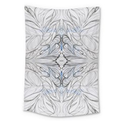 Mono Repeats Large Tapestry